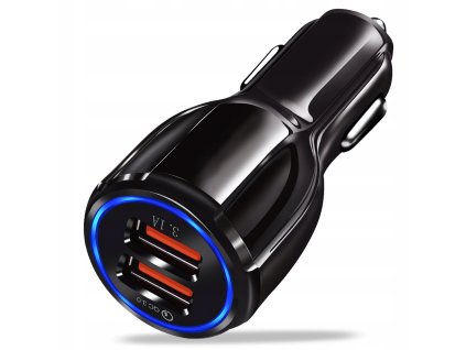 17249 car cool pls34d usb nabijacka do auta 12 24v 2x usb port