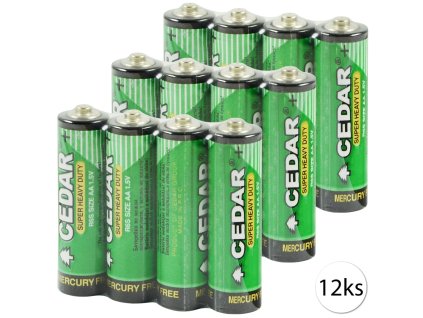 24914 cedar rs6 baterie aa 1 5v 12 ks
