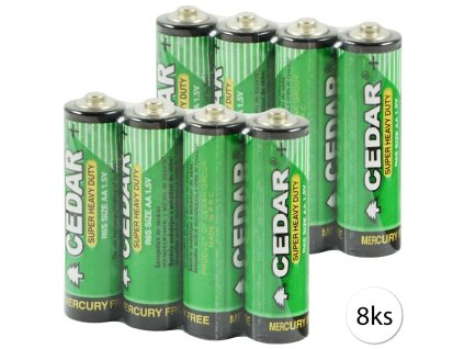 24911 cedar s6r baterie aa 1 5v 8 ks