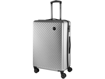 28247 cestovny kufor na zamok 80l strieborny hachi ha 25l