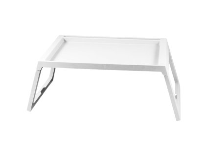 16715 dihome di4462 servirovaci stolik do postele plastovy 54 4x35 7x26 3cm biela