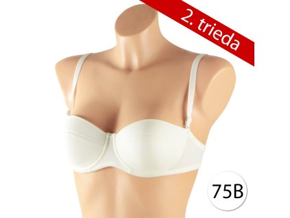22757 eldar larysa bezramienkova podprsenka nevystuzena 75b biela 2 trieda