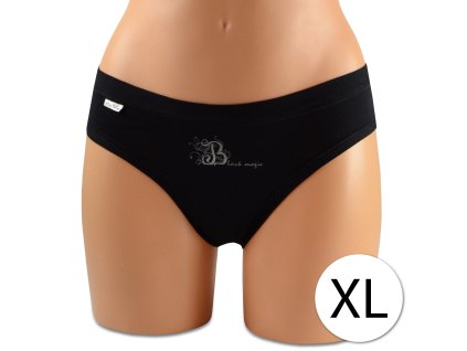 14393 fabio 9366 damske nohavicky xl 1 ks cierna