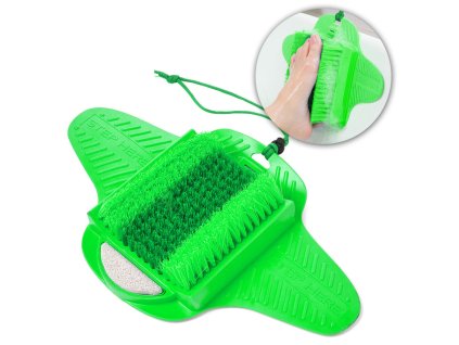 9473 fresh feet 8212 cistiaca podlozka na chodidla s pemzou zelena