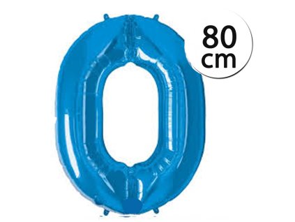 7277 fun rag 0blue 600274 heliovy balon foliovy cislo 0 modry 80 cm 1 ks