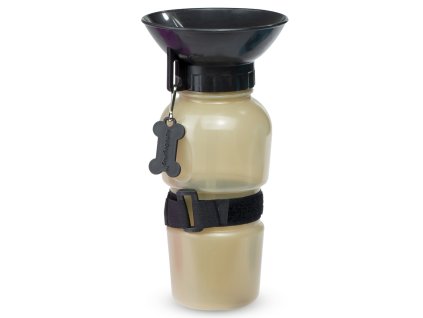 10469 aqua dog 7697 cestovna flasa na vodu pre psa 500 ml bezova