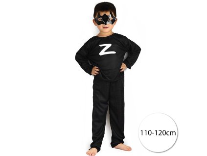 18287 funplay 5780 detsky karnevalovy kostym zorro 110 120cm