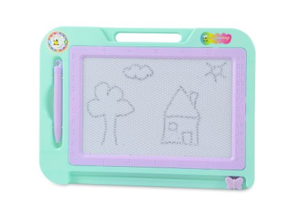 23891 funplay b18833 detska tabulka na kreslenie s prislusenstvom 25x18 5cm mentolova