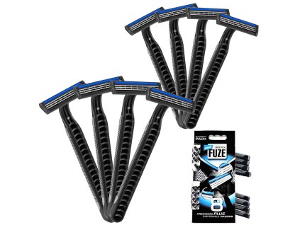 884 fuze smooth 3504 jednorazove ziletky s 3 cepielkami 8 ks