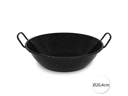 20390 garcima 13366 smaltovana paella panvica 20 cm