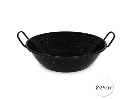 20216 garcima 13369 smaltovana wok paella panvica 26cm