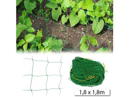 13775 garden line 9331 siet na popinave rastliny 1 8x1 8 m zelena