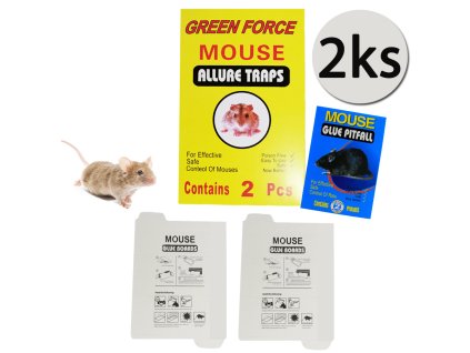 8888 green force 10520 2 lapac na mysi a hlodavce lepova 17 5x13 5cm 2ks