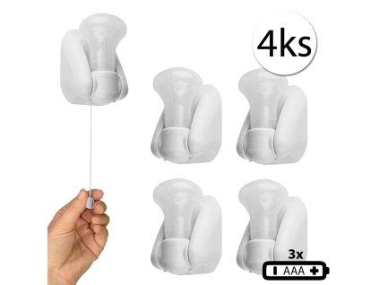 10547 handy bulb 6951 prenosna led lampa 4 ks
