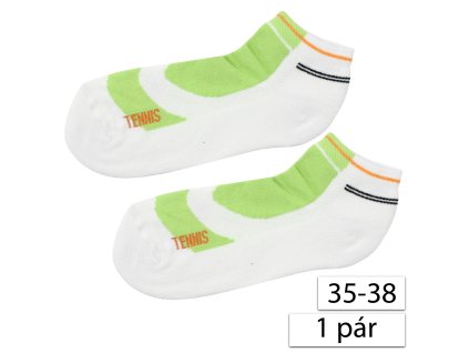 15944 happy feet 4321 damske sportove ponozky 35 38 biele