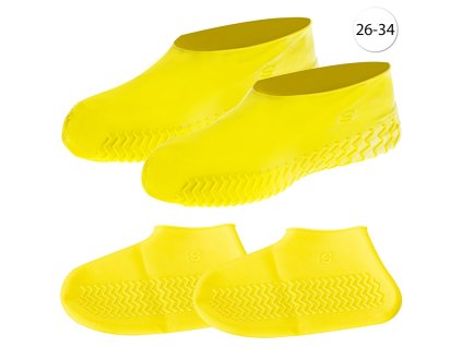 22316 happy feet 5299 nepremokave navleky na topanky s vel 26 34 zlta