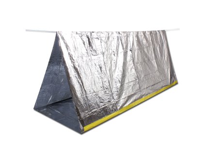 10841 hike mates ag404a nudzovy stan termalny 250x150 cm strieborny