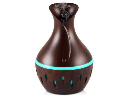 12872 home design 2321 aroma difuzer na usb kabel 7 svetiel 300ml hnedy