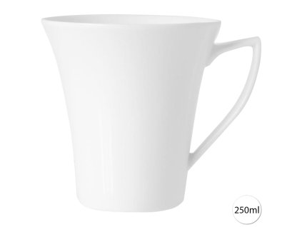 25097 homedelux hd12061 porcelanova salka 250ml biela