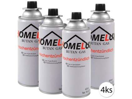 23672 homelux 2832 kartusa pre plynovy varic 4ks x 227g