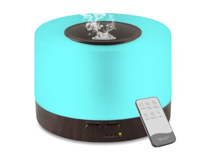 12269 homepro hp 3479 aroma difuzer 7 svetiel 500 ml tmavo hneda
