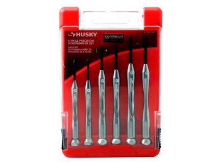 929 husky no 0566 sada 6 skrutkovacov pre elektroniku a jemnu mechaniku 2 0 2 4 3 0 mm