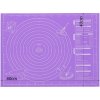 25868 4 kitchen home ag228a silikonova podlozka na cesto 60x45cm fialova