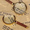 13211 3 magnifier 63601 lupa na citanie 7cm hnedo zlata