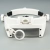 27047 1 nahlavna lupa so zvacsovacimi sklami 1 5x 8x 11x magnifier mg81007 rd