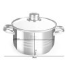 22529 2 perfect home 10345 nerezovy hrniec s pokrievkou 5 5l 24cm