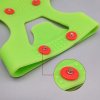 12284 2 snowtech 8676 damske silikonove protismykove navleky na topanky macky na sneh 18 cm 1 par zelene