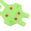 12284 3 snowtech 8676 damske silikonove protismykove navleky na topanky macky na sneh 18 cm 1 par zelene
