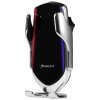 23747 1 car cool r1 automaticky drziak do auta s bezdrotovym nabijanim do 6 3palcov strieborna