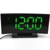 13298 1 e clock ds l1263 elektronicky led budik digitalne hodiny s displejom datumom a teplotou cierna