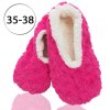 7334 emi ross ej 2201 dp3 damske papuce baleriny z ovcej vlny 35 38 jednofarebne 2 tmavo ruzova