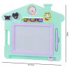 23879 3 funplay b18834 detska tabulka na kreslenie domcek s prislusenstvom 17 8x28cm mentolova