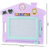 23885 3 funplay b88431 detska tabulka na kreslenie domcek s prislusenstvom 17 8x28cm fialova