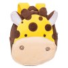 10907 3 funplay fp 7426 predskolsky batoh zirafa 24x7 5x18 5 cm 3 l plysovy zlto hneda