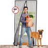 HomePRO 11200 Magnetická sieťka na dvere 100×200cm, čierna