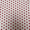 003857 plátno hvězdičky červené na bílé