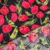 005163 plátno tulipány na černé rub