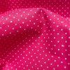 003867 plátno puntík tm růžová řasení detail