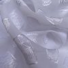 005454 šifon čtverce bílá detail řasení