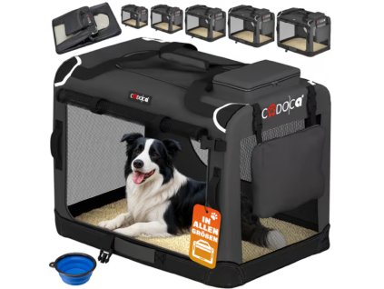 Látková klec XL antracit