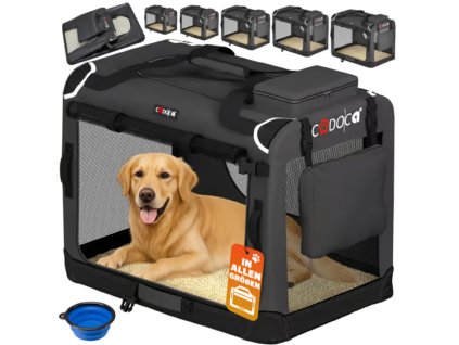 Látková klec XXXL antracitová (vada)