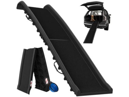 Rampa pro psa do auta černá