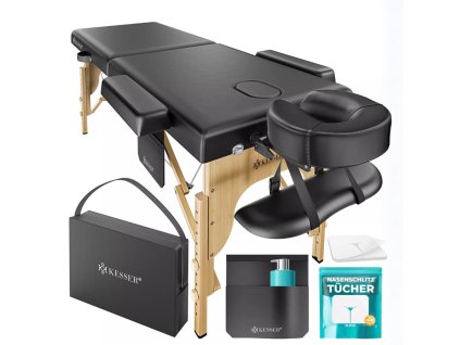 Masážní dvouzónový stůl/lehátko - 2 zóny - 250 kg