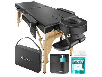 Masážní dvouzónový stůl/lehátko 70cm - 2 zóny - 250 kg