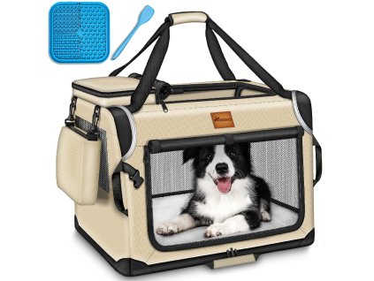 Látková klec S - béžová