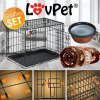 Skládací klec pro psa 63 x 44 x 50,5 cm